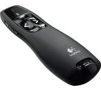 Logitech R400 Wireless Presenter RF Black, W128212111 (Black)