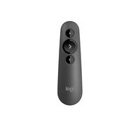 Logitech R500s Telecomando per presentazioni laser di classe 1 | USB e Bluetooth - Compatibilità universale, raggio d'azione di 20 m, personalizzabile - Grigio scuro