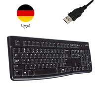 Logitech Radio Tastiera + senza Fili Mouse Set Tastiera Mouse Cavo USB PC