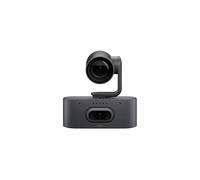 Logitech Rally AI Camera Pro Telecamera PTZ con ottica potente e funzioni intelligenti per stanze grandi, grafite
