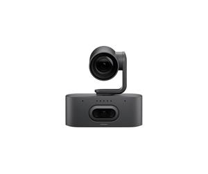 Logitech Rally AI Camera Pro Telecamera PTZ con ottica potente e funzioni intelligenti per stanze grandi, grafite