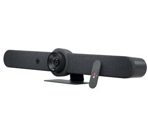 Logitech Rally Bar Graphite Sistema video "tutto in uno" per PC senza necessità di software aggiuntivi: ideale per sale di medie dimensioni