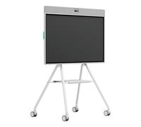 Logitech Rally Board 65 Cart Grigio, Bianco Pannello piatto Carrello multimedial