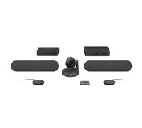 Logitech Rally Plus Kit Videoconferenza 4K Speaker Bluetooth Nero
