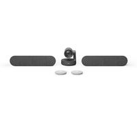 Logitech Rally Plus Sistema Videoconferenza, 4K Ultra HD, 60 fps, 90°, 15x