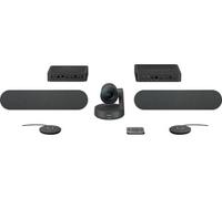 Sistema Logitech Rally Plus Ultra-HD ConferenceCam di alta qualità con controllo automatico della telecamera