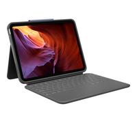Logitech Rugged Folio per iPad (10ª generazione) Custodia con tastiera protettiva con Smart Connector e tastiera a prova di liquidi - Pan Nordic Layout