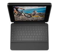 Logitech Rugged Folio per iPad (10ª generazione) Custodia con tastiera protettiva con Smart Connector e tastiera a prova di liquidi - German Layout