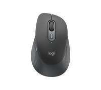 Logitech Signature Comfort M840 L, mouse wireless con Bluetooth, clic discreti, SmartWheel, pulsanti personalizzabili e compatibilità multi-dispositivo per Windows, macOS e iPadOS - Grafite
