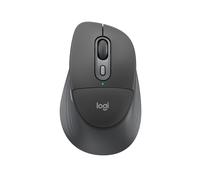 Logitech Signature Comfort Plus M850 L for Business, mouse wireless, design sagomato con cuscinetto per il palmo, clic silenziosi, ricevitore sicuro/Bluetooth,Windows/Mac/ChromeOS/Linux/iPadOS-Grafite