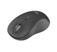 Logitech Signature M550 L, mouse wireless di dimensioni standard | Per mani grandi, 2 anni di batteria, clic silenziosi, Bluetooth, compatibilità con più dispositivi - Grafite