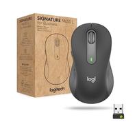 Logitech Signature M650 for Business, Mouse wireless per mani di piccole e medie dimensioni, Logi Bolt, Bluetooth, SmartWheel, Grigio
