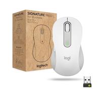 Logitech Signature M650 for Business, Mouse wireless per mani di piccole e medie dimensioni, Logi Bolt, Bluetooth, SmartWheel - Bianco