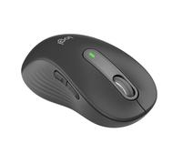 Logitech Signature M650 L Left Mouse wireless - Per mancini con mani grandi | Batteria 2 anni, Clic Silenziosi, Tasti Personalizzabili, Bluetooth, per PC/Mac/Più dispositivi/Chromebook - Grigio
