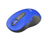 Logitech Signature M650 L - Mouse wireless full size, per mani di grandi dimensioni, batteria di 2 anni, clic silenziosi, pulsanti laterali personalizzabili, Bluetooth, per
