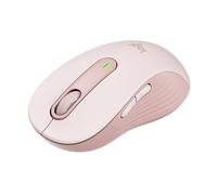Logitech Signature M650 L Mouse wireless - Per mani grandi | Batteria 2 anni, Clic Silenziosi, Tasti Personalizzabili, Bluetooth, per PC/Mac/Più dispositivi/Chromebook - Rosa