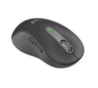 Logitech Signature M650 L Mouse Wireless - Sinistro - Per Mani Grandi, Silenzioso, Bluetooth, Pulsanti Programmabili - Grafite