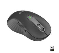 Logitech Signature M650 L - Mouse wireless sinistro per mani sinistra di grandi dimensioni, batteria di 2 anni, clic silenziosi, pulsanti laterali personalizzabili, Bluetooth, per