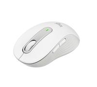 Logitech Signature M650 Mouse wireless - Per mani piccole e medie, Durata Batteria 2 anni, Clic Silenziosi, Tasti Personalizzabili, Bluetooth, per PC/Mac/Più dispositivi/Chromebook - Bianco