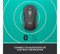 Logitech Signature M650 Mouse wireless - Per mani piccole e medie, Durata Batter