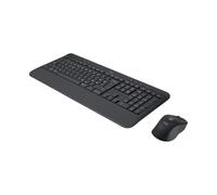 Logitech MK650 Signature Kit Tastiera e Mouse Wireless Bluetooth QWERTZ Ceco/Slovacco Grafite