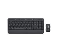 Logitech Signature MK650 Combo for Business, Mouse e Tastiera senza fili, Logi Bolt, Bluetooth, SmartWheel, Globally Certified, Windows/Mac/Chrome/Linux, Nero