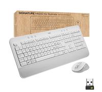 Logitech Signature MK650 Combo for Business, mouse e tastiera senza fili, Logi Bolt, Bluetooth, SmartWheel, certificato a livello globale, Windows/Mac/Chrome/Linux - Bianco