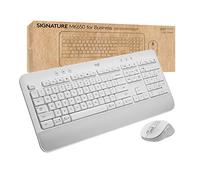 Logitech Signature MK650 Combo per Business, mouse e tastiera wireless, Logi Bolt, Bluetooth, SmartWheel, certificato a livello globale, Windows/Mac/Chrome/Linux, colore bianco sporco