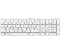 Logitech Signature Slim K950, tastiera wireles - Bianco, Layout Tedesco QWERTZ