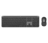 Logitech Signature Slim Keyboard Mouse Kit MK950 for Business in grafite, Inglese Internazionale (QWERTY)