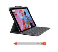 Logitech Slim Folio Custodia con Tastiera Protettiva per iPad, con Smart Connect