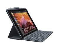 Logitech Slim Folio Custodia iPad Tastiera Wireless Bluetooth, ITA QWERTY | iPad 5a/6a Generazione (A1893, A1954, A1822, A1823), 14 Tasti Scelta Rapida iOS, Batteria 4 Anni - Nero