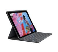 Logitech SLIM FOLIO iPad Keyboard Case 10.2 Inch, QWERTZ German Layout - Graphit