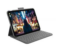 E_0015_ 14982353000 Logitech Logitech Slim Folio Grigio Bluetooth QWERTZ