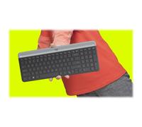 Logitech Slim Wireless Combo MK470 Tastatur-und-Maus-Set 920-009200