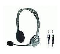 Logitech Stereo Headset H110 Cuffie/Microfono 3.5mm Silver