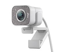 Logitech StreamCam - Webcam per Live Streaming su Youtube e Twitch, Full HD 1080p a 60 fps, Connessione USB-C, Facial Tracking, Autofocus, Video Verticali, Grigio Chiaro