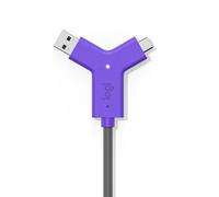 Logitech Swytch Trasmettitore e ricevitore AV Nero, Viola