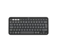 Logitech Pebble Keys 2 K380s tastiera RF senza fili + Bluetooth QWERTY Spagnolo Grafite