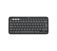 Logitech Tastiera Bluetooth Pebble Keys 2 K380s in Grafite Bitonale, Inglese Internazionale (QWERTY)