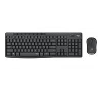 Logitech - Tastiera Combinata - Mouse Wireless E Silenzioso - Mk295