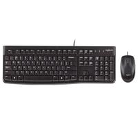 Logitech Tastiera e mouse MK SERIES MK120 Desktop Black 920 002540