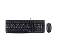 Logitech Tastiera e Mouse MK120 Combo Cablato Italiano Nero 1000 DPI