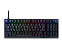 Logitech G G316 X 98, tastiera gaming, 8 kHz, switch Tactile hot-swap, struttura a guarnizione, display LED matrice & manopola, tasti PBT bicomponente, USB-C, RGB LIGHTSYNC, PC, ITA QWERTY - Nero