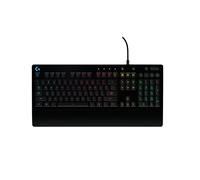 Logitech tastiera Giocare USB AZERTY Francese Nero con retroilluminazione RGB