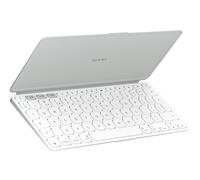Logitech Tastiera Keys-To-Go 2 per iPad in Grigio Chiaro, Inglese Internazionale (QWERTY)