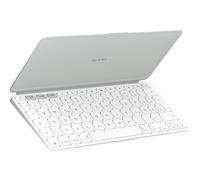 Logitech Tastiera Keys-To-Go 2 per iPad in Grigio Chiaro, Tedesco (QWERTZ)