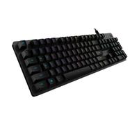 Logitech Tastiera Meccanica Gaming G512 Carbon RGB con Switch GX Brown