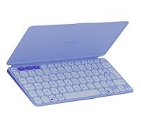 Logitech Tastiera per tablet Keys-To-Go 2 in Lilac, Francese (AZERTY)