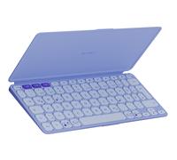 Logitech Tastiera per tablet Keys-To-Go 2 in Lilac, Tedesco (QWERTZ)